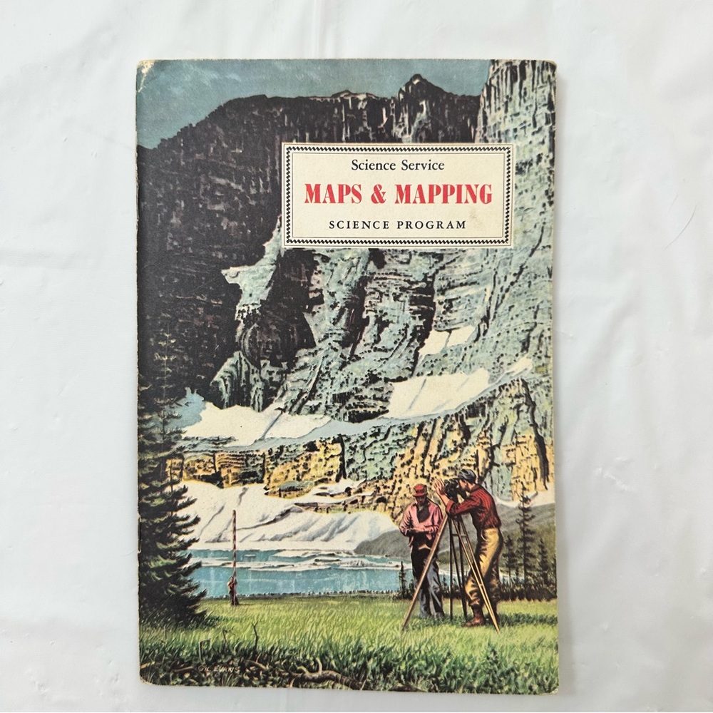 Maps & Mapping‎ Program Book Vintage 1966, By Ben Butterfield